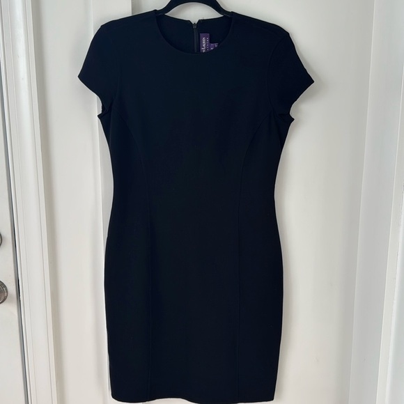 Ralph Lauren Purple Label Black Dress Size 8 - Picture 2 of 7